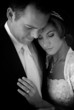 Bride and Groom-Black and White