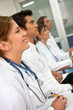 doctors in a hospital