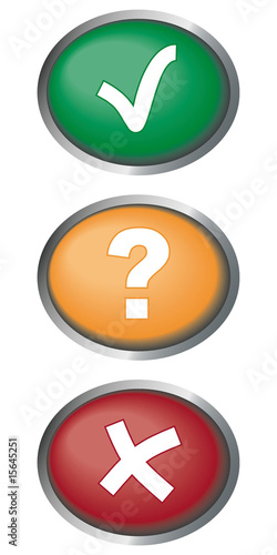 Button ja vielleicht nein Button ja vielleicht nein