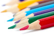 Assortment of coloured pencils