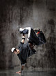 Tancerze breakdance
