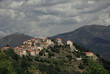 Panoramic view of Corte, Corsica