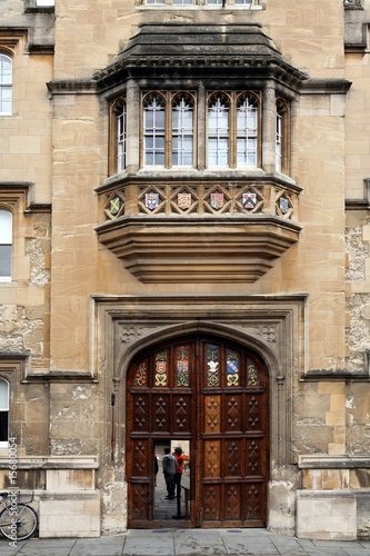 Photo: Oxford University Oriel College Gate Oxford University Oriel College Gate