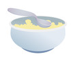 bowl and spoon
