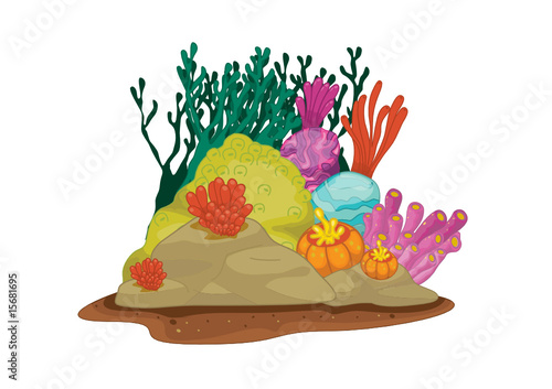 Sea Plants Cartoon