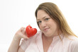 Holding heart