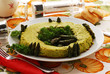 Sformato di asparagi verdi - Contorno della cucina Toscana