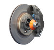 A Brake Disc and Calliper from a Racing Car.
