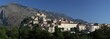 Panoramic view of Corte, Corsica