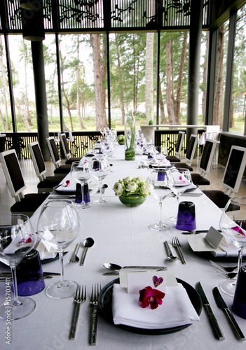 Photo: Table setting Table setting