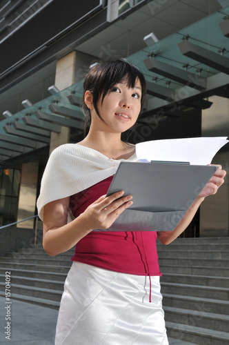 Photo: Young Asian Career Woman Young Asian Career Woman