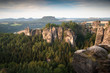 Abendstimmung in der Sächsischen Schweiz