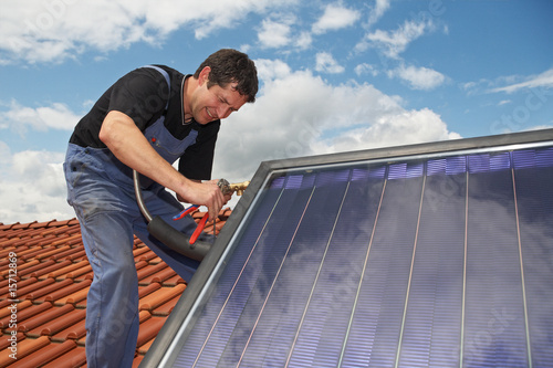 Mounting the Solar Collector 14