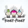 Funky - Punky Vector Illustration Funky - Punky Vector Illustration