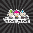 Funky - Punky Vector Illustration Funky - Punky Vector Illustration