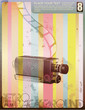 retro movie background with vintage camera and filmstrip
