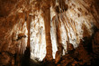 Stalagmites, Columns and Draperies in Carlsbad Caverns