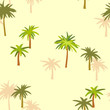 Seamless structure of a palm tree