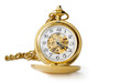 Very old and beautiful pocket clock in gold Very old and beautiful pocket clock in gold
