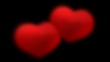 Hearts in love - digital animation
