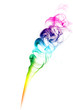 Foto: forma di fumo arcobaleno forma di fumo arcobaleno
