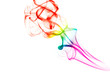 Foto: forma di fumo arcobaleno forma di fumo arcobaleno
