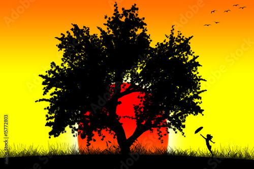Illustration: Twilight Sun Twilight Sun