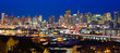 San Francisco skyline at night