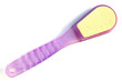 pierre ponce sur brosse pour soins du corps