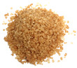 tas de gros cristaux de sucre de canne tas de gros cristaux de sucre de canne