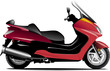 Four modern motorcycle. Vector illustration Four modern motorcycle. Vector illustration
