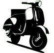 old no name vector scooter