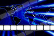 World class movie film reel strip