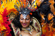 Danseuse de carnaval brésilien, Brazil.