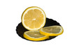 Lemon on a plate