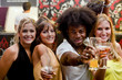 Friends at a bar