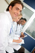 doctors in a hospital