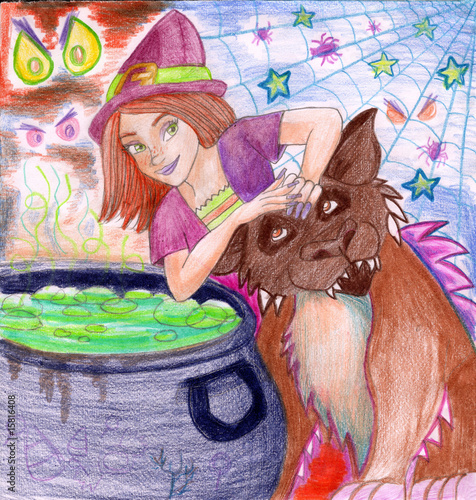 Photo: Witch's Brew on Haloween Witch's Brew on Haloween