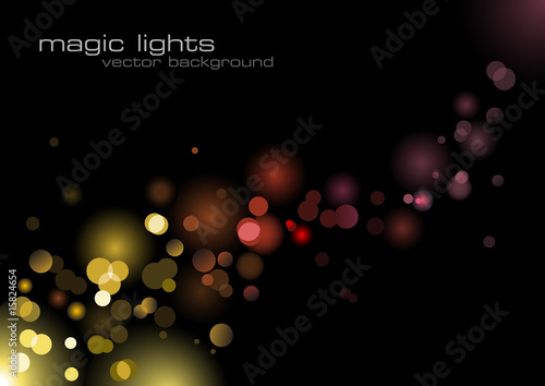 defocused lights background