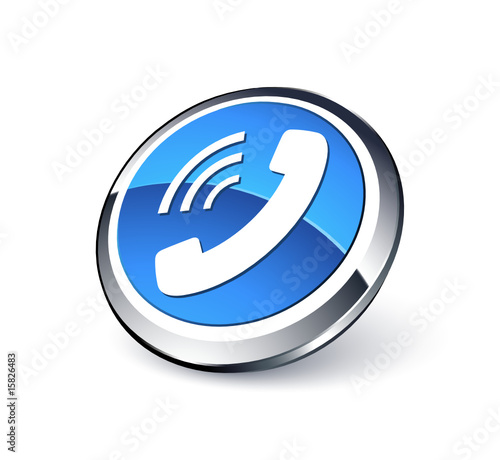phone icone. icône téléphone, communication