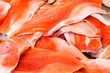 Filet of salmon at fishmarket