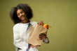 Young African American Happy Chef Young African American Happy Chef