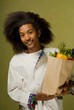 Young African American Happy Chef Young African American Happy Chef