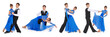 Boy and girl dancing ballroom dance Boy and girl dancing ballroom dance