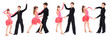 Boy and girl dancing ballroom dance Boy and girl dancing ballroom dance