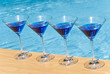 Blue Martini by the Pool