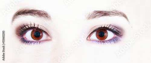 Photo: close up of eye makeup close up of eye makeup