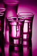 drinks on purple
