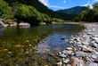beautiful landscape of river