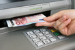 Bankomat Geld ziehen